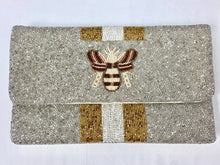 Load image into Gallery viewer, Queen Bee Beaded Clutch