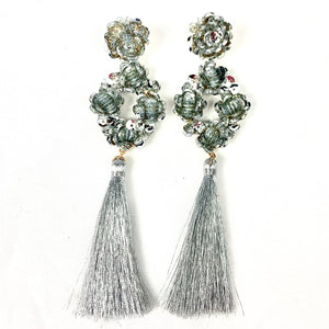 Sequin Cluster with Tassel