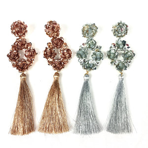 Sequin Cluster with Tassel