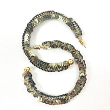 Load image into Gallery viewer, Sequin Hoops